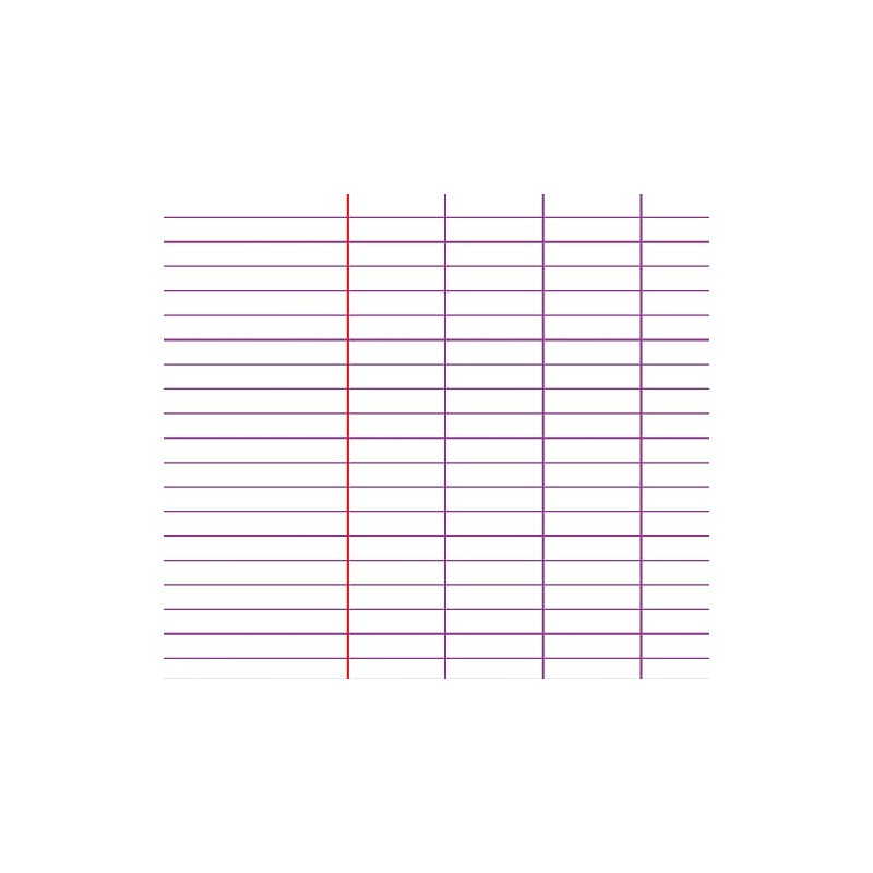 Clairefontaine Linicolor 328715C Spiral Notepad (French Ruling, 17 x 22