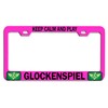 Custom Brother - Keep Calm and Play Glockenspiel Pink Steel