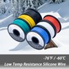 14 Gauge Silicone Wire 6 Colors Each 15 Feet, Flexible