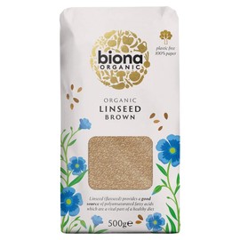 Biona Organic Linseed Brown 500g - Pack of 2