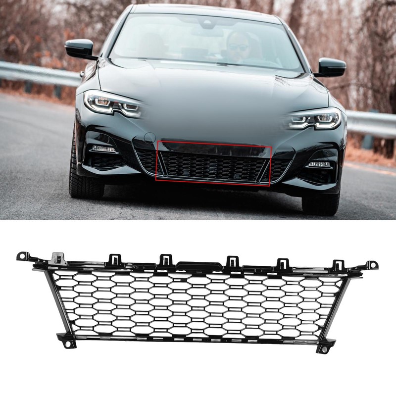 Front Bumper Lower Grille 51118075642 Plastic Car Bumper Center Grill