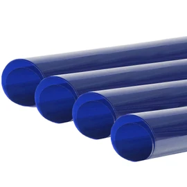 4pcs Blue Lighting Filter Transparent Color Correction Flash Gel Coloured Sheet for 800W Red Head Light Strobe Film Spotlight Photography Photo Studio, 50x40cm