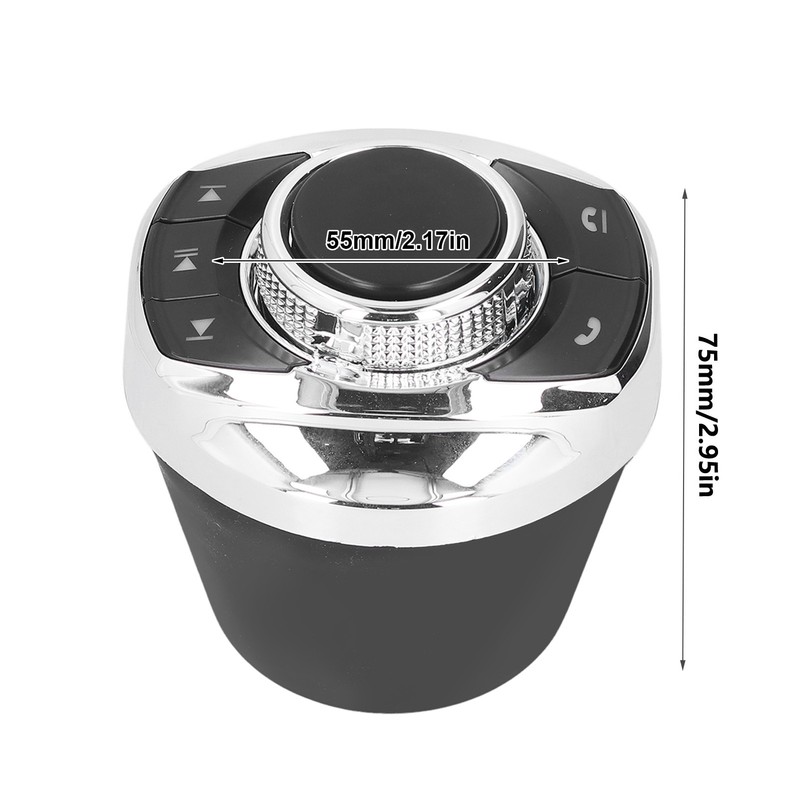 Universal Wireless Steering Wheel Control Button Cup Shape with Backlight