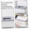CAXUSD Wipe Dispenser Tissue Box Cover Modern Flushable Wipes Container