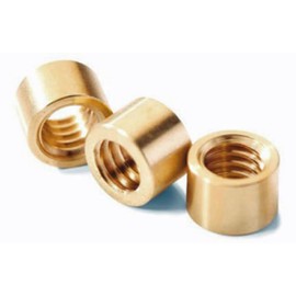 1 x BRASS FERRULE FOR STICK ON TIPS (8mm)