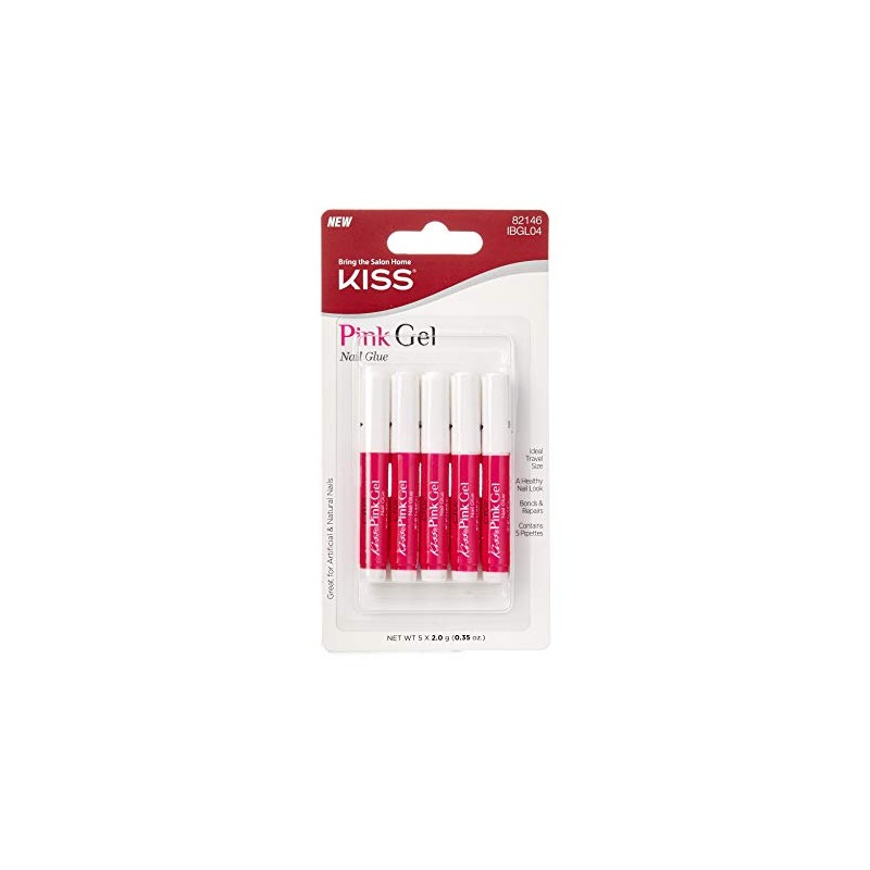 Kiss Pink Gel Nail Glue