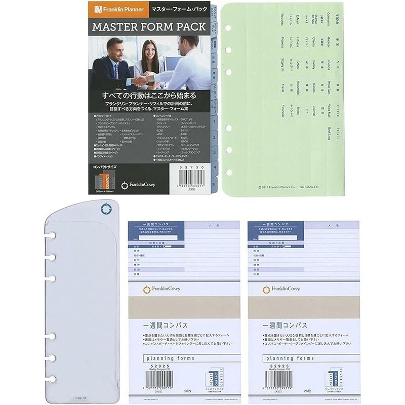 Franklin Planner Refill Kit, Week of Spreading, Begins January 2025,