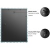 THKRLOF 11x14 Picture Frame with Mat for 8x10, Wavy Edge