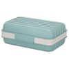 Travel Soap Box with Removable Drainer and Lid, 2 Layers