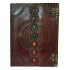 Madosh Genuine Leather Notebook Diary Sketchbook Medieval Stones Plain Unlined