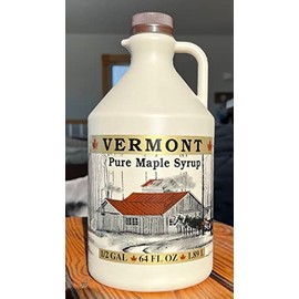 Green Mountain Goodness, Vermont Maple Syrup (Late Season Dark Amber) Perfect For Cooking