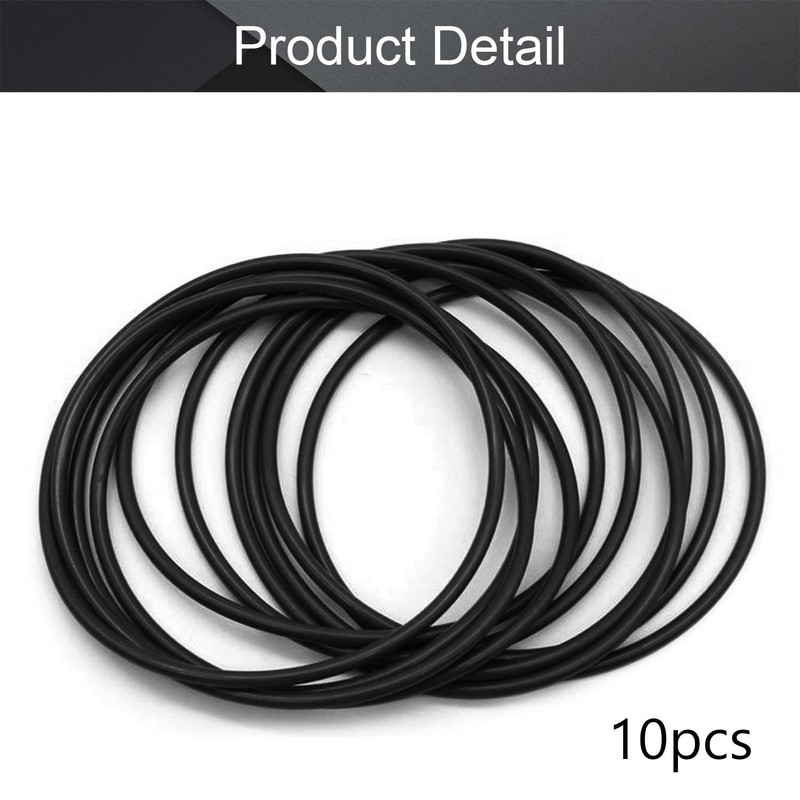 Othmro 10pcs O-Rings Seal Rubber Washers, 75mm OD 70.2mm ID