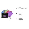 The Little Bodhi Microfibre Towel Purple 150cm x 80cm