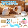 Youyole 13 Pcs Guinea Pig Starter Kit Hamster Hideout Bed
