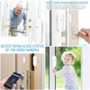 5 Pack WiFi Wireless Door Window Sensor,TUYA Smart Alarm with