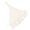 Stuffed Animal Hammock Hand Knitted Bohemian Style Cotton Rope Widely