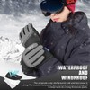 MCTi Ski Gloves,Winter Waterproof Snowboard Snow 3M Thinsulate Warm Touchscreen