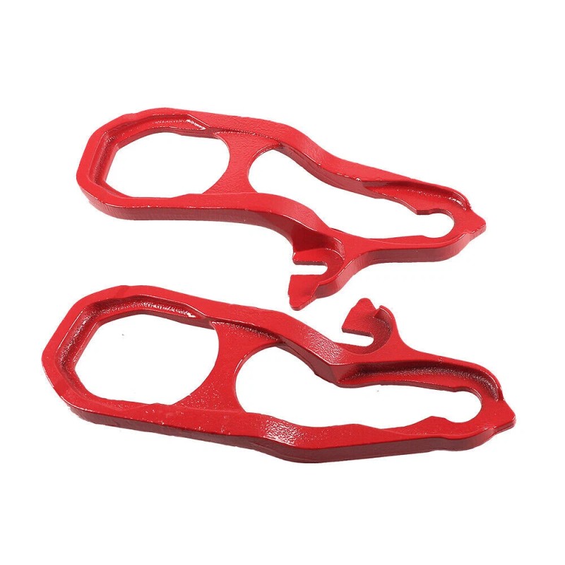 Autopartszone Red Heavy Duty Front LH & RH Tow Hook