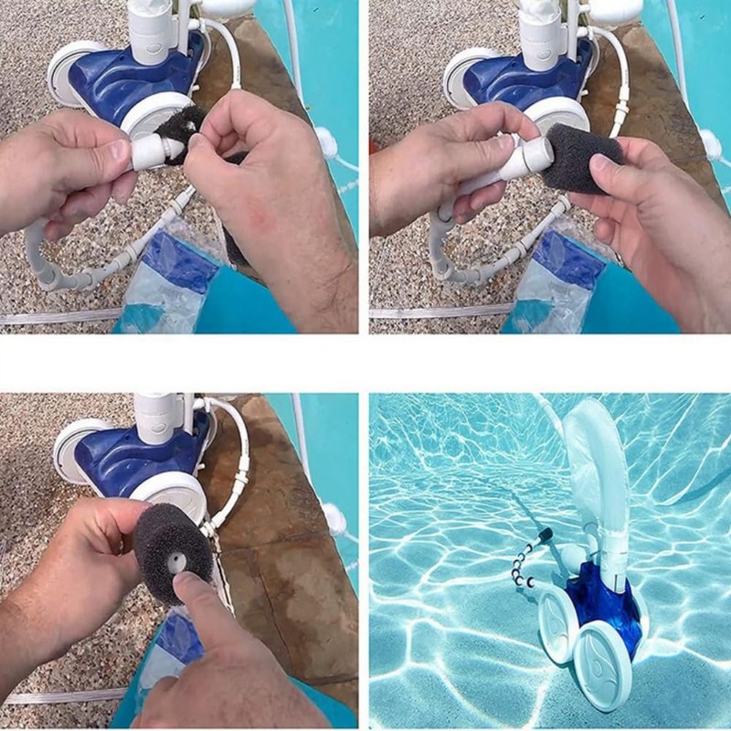 Norhogo 12 Packs Foam Brush for Robot Tails