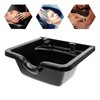 YIYIBYUS Shampoo Bowl Neck Rest,Shampoo Bowl - Deep ABS Backwash
