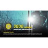 Nitecore P23i Tactical Flashlight, 3000 Lumen USB-C Rechargeable Long Throw