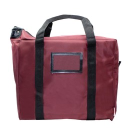Cardinal bag supplies Briefcase Locking Document Bag (Burgundy)