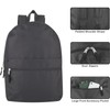 Classic 17 Inch Backpack with Adjustable Padded Shoulder Straps -