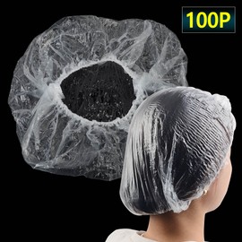 Neulsom 100 Disposable Vinyl Hair Caps