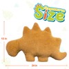 Aiideals Dino Nuggets Pillow, Dinosaur Chicken Nuggets Plush Funny Gifts