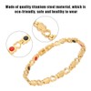 Titanium Steel Magnetic Bangle Germanium Negative Ion Romantic Style Gift