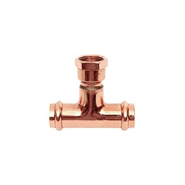 3/4" Pro Press x Female Tee (ProPress Copper Press)