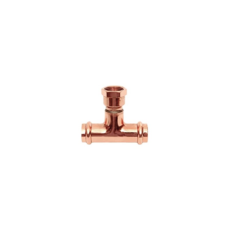 3/4" Pro Press x Female Tee (ProPress Copper Press)