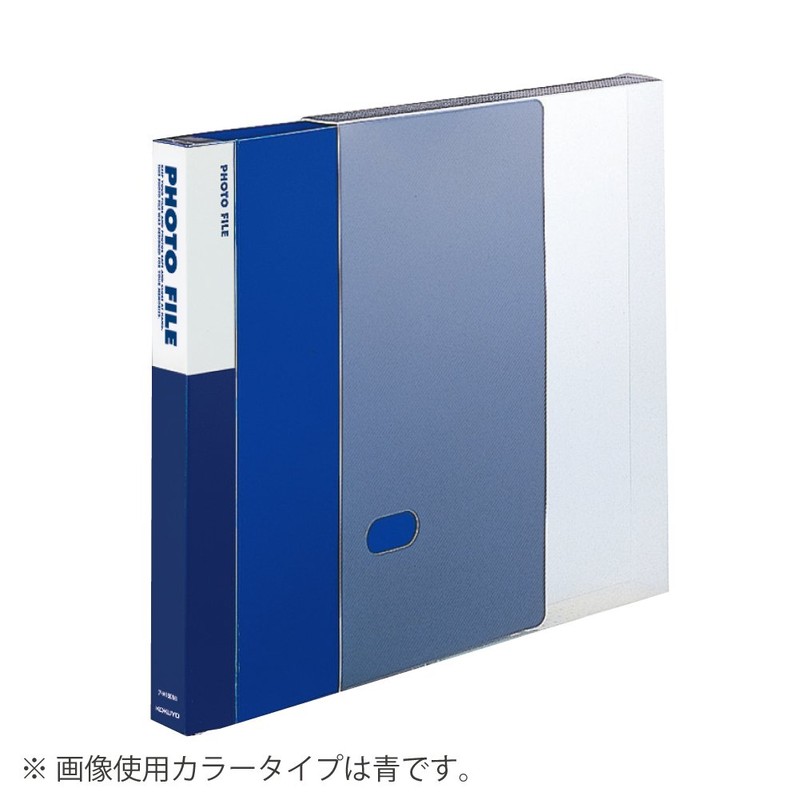 Kokuyo A-M160NB Photo Album, Photo File, A4 Cover, Blue