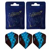 THOR-DARTS L-Style Dart Tips in Double Pack Flights (2 x