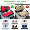 10L0L Elastic Golf Cart Seat Covers for Yamaha Club Car