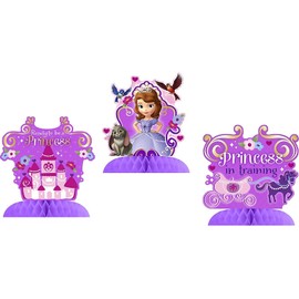 Unique Sofia The First Princess Birthday Party Supplies Decoration Bundle Includes 6 Mini Table Centerpieces