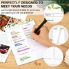 Joyberg 2 PCS Weekly Meal Planner Magnetic for Fridge 8.3x5.5”,