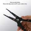 Fishing Pliers Aluminium Alloy Multifunctional Split Ring Pliers Self Locking