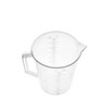 Othmro 3000ml Plastic Measuring Cup, Graduated Beaker Large 3L Measuring