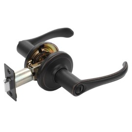 Dynasty Hardware VAI-30-12P Vail Lever Privacy Set, Aged Oil Rubbed Bronze