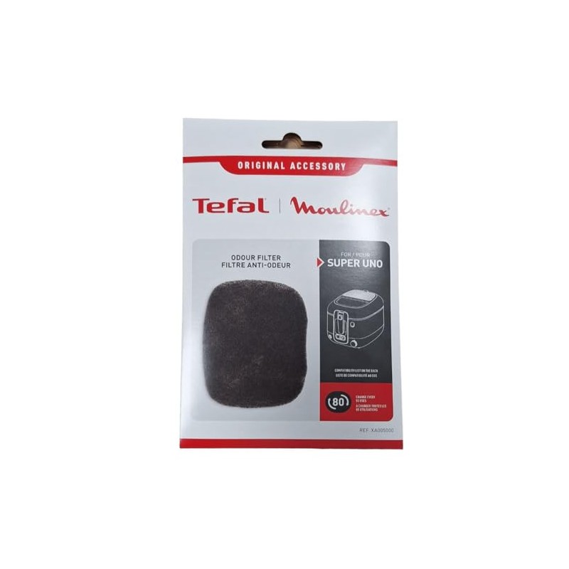 MOULINEX - CARTOUCHE FILTRANTE CARBONE AVEC PAROI ALUMINIUM POUR FRITEUSE