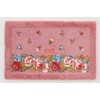 Kawasaki Bathroom Foot Towel Mat, Rose Pink, 19.7 x 31.5