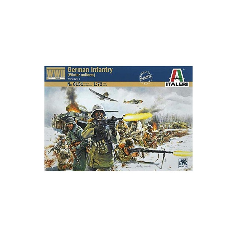 6151S 1/72 German Infantry (Winter Uniform)