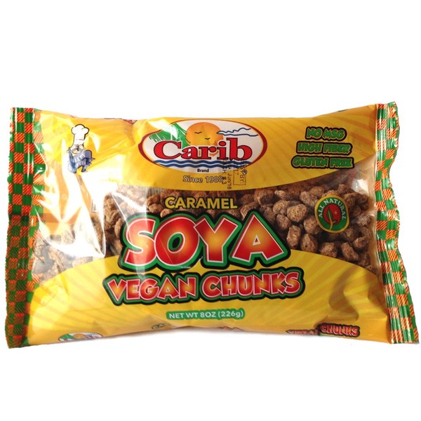 Carib Caramel Soya Vegan Chunks 8oz