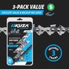 20 Inch Chainsaw Chain 3/8" Pitch, 050" Gauge, 70 Drive