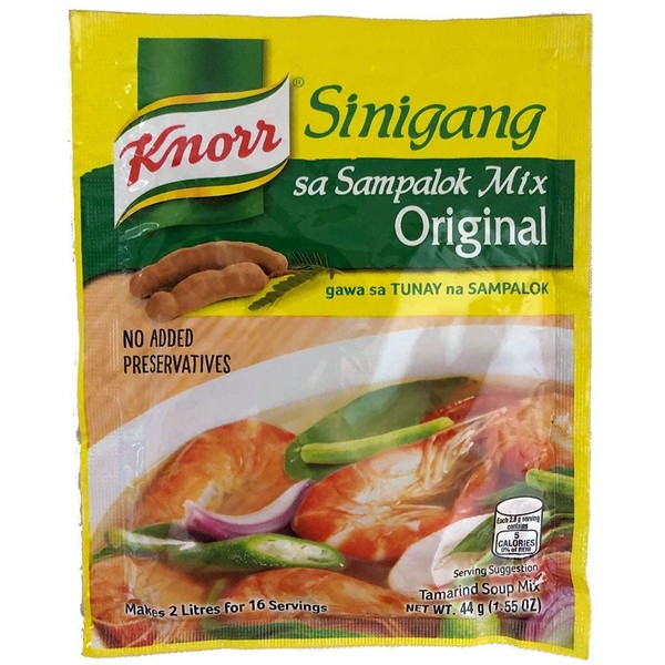Knorr Sinigang sa Sampalok Mix Original 40g Sinigang soup base 40g