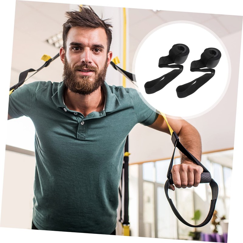 BESPORTBLE 2pcs Fitness Door Heavy-Duty Elastic Resistance Bands for Construction