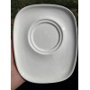Set of 8 Alessi Delta Airlines White Saucer Plate New