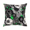 fabrizm 1594zgr Cushion Cover, Made in Japan, 17.7 x 17.7