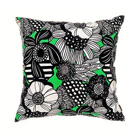 fabrizm 1594zgr Cushion Cover, Made in Japan, 17.7 x 17.7 inches (45 x 45 cm), Afra Green